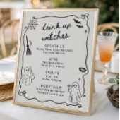 Sie fand ihre knöchelartigen Halloween-Brautparty- Poster