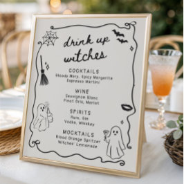 Sie fand ihre knöchelartigen Halloween-Brautparty- Poster