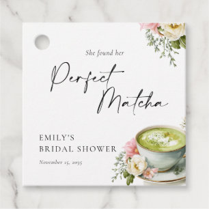 Sie fand ihre perfekte Matcha-Brautparty Geschenkanhänger