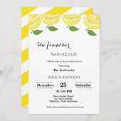 Sie fand ihre wichtigste Quetschbridale Ankündigung (Vorne/Hinten)