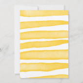 Sie fand ihre wichtigste Zitrone BOHO SUMMER Einladung (Rückseite)