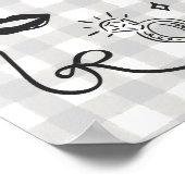 Sie fand ihren Boo Halloween Brautparty Willkommen Poster (Ecke)