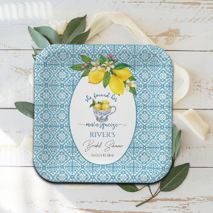 Sie fand ihren Brautjunggesellinnenabschied Pappteller