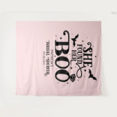 Sie fand ihren Brautparty-Hintergrund zu Halloween Wandteppich (Vorderseite (Horizontal))