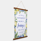 Sie fand ihren Brautparty mit der Hauptpresse will Wandteppich Mit Holzrahmen (Gewinkelt)