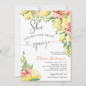 Sie fand ihren Brautparty QR-Code für Hauptpresse Einladung (Vorderseite)