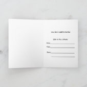 SIE FAND IHREN DRUCK! EINLADUNG (Innenseite)