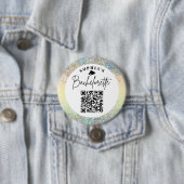 Sie fand ihren Einhorn-Junggesellinnenabschied-QR- Button (Beispiel)