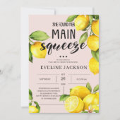 Sie fand ihren Haupt-Squeeze Zitrusfrüchte Sommer Einladung (Vorderseite)