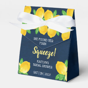 Sie fand ihren Hauptbräutigam Lemon Brautparty Geschenkschachtel
