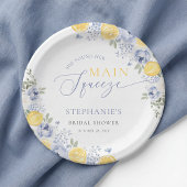 Sie fand ihren Hauptbräutigam-Limonen-Brautstrauß Pappteller