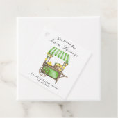 Sie fand ihren Hauptbräutigam-Zitronen-Junggeselli Geschenkanhänger (Beispiel)