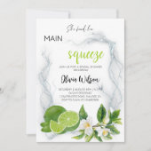 Sie fand ihren Hauptpresse | Citrus Brautparty Einladung (Vorderseite)