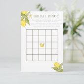 Sie fand ihren Hauptqueeze Bridal Bingo Einladung (Stehend Vorderseite)