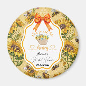 Sie fand ihren Honey Brautparty Gefallen Magnet (Vorne)