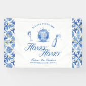 Sie fand ihren Honey Honey Blue Greece Bachelorett Banner (Horizontal)