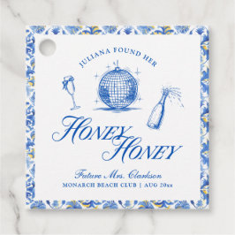 Sie fand ihren Honey Honey Blue Greece Bachelorett Geschenkanhänger
