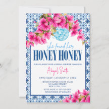 Sie fand ihren HONEY HONEY Brautparty-Shower