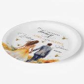 Sie fand ihren Honey-Polterabend Pappteller (Schrägansicht)