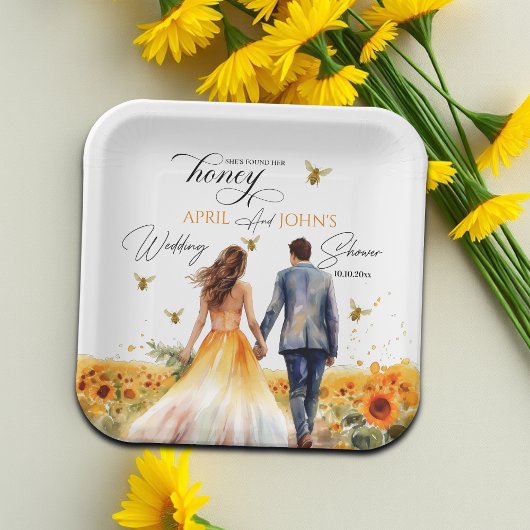 Sie fand ihren Honey-Polterabend Pappteller