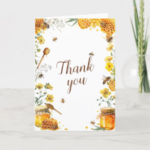 Sie fand ihren Honig-Junggesellinnenabschied Dankeskarte