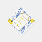 Sie fand ihren Junggesellinnenabschied Serviette (Ecke)