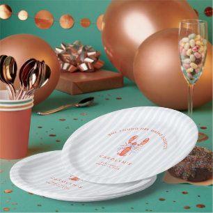 Sie fand ihren Maine Squeeze Coastal Lobster Pappteller