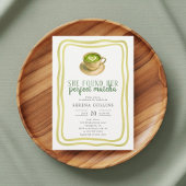 Sie fand ihren perfekten Matcha-Brautparty-Einladu Einladung