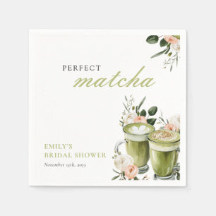 Sie fand ihren perfekten Matcha-Junggesellinnenabs Serviette