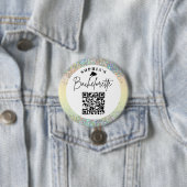 Sie fand ihren unvericorn Bachelorette QR Code Dri Button (Beispiel)