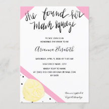 Sie fand ihren wichtigsten Squeeze Brautparty Einl