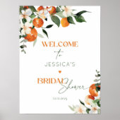 Sie fand ihren wichtigsten squeeze Zitrus bridwelc Poster (Vorne)