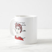 Sie fand Panzerklebeband… Kaffeetasse (Vorderseite Links)