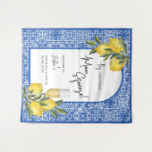 Sie fanden den Empfang der Hauptpresse Lemon Tile  Wandteppich (Vorderseite (Horizontal))