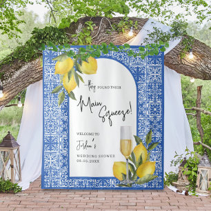 Sie fanden den Empfang der Hauptpresse Lemon Tile  Wandteppich