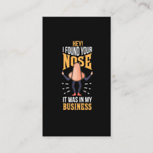 Sie fanden Ihre Meinung, es war in meinen Geschäft Visitenkarte