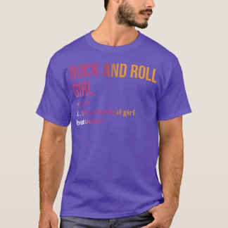 Sie Feminismus Rock N Roll Familie T-Shirt