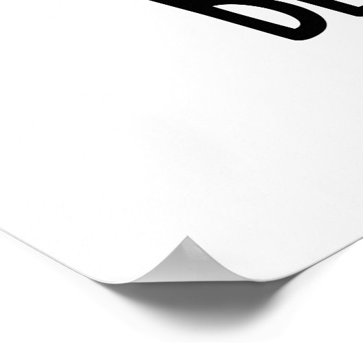 Sie Feta glauben es Funny Cheese Pun Poster (Ecke)