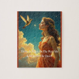 Sie fiel in Liebe mit dem Nachmittag Puzzle