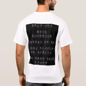 Sie finden es heraus T-Shirt (Rückseite)