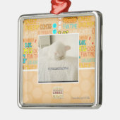 sie finden nie meh hier silbernes ornament (Links)