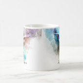 Sie fliegt mit ihren eigenen Flügeln - Alis volat Kaffeetasse (Mittel)