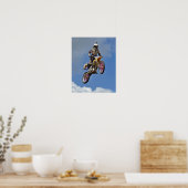 Sie fliegt! poster (Küche)