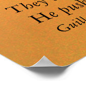 Sie flogen poster (Ecke)