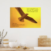 Sie flogen poster (Küche)