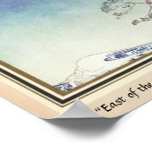 Sie flogen vom Schloss Kay Nielsen weg Poster (Ecke)