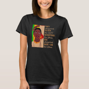 Sie flüstern ihr zu, dass ihr den Sto nicht aushal T-Shirt