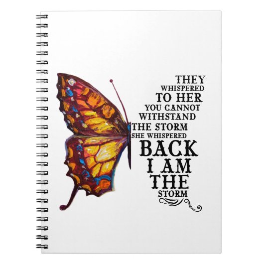 Sie flüstern ihr zu, dass ihr nicht widerstehen kö notizblock (Vorderseite)