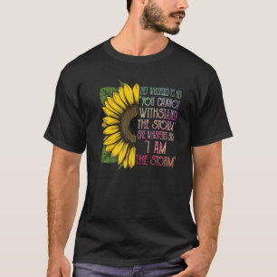 Sie flüstert, ich bin die Niedliche Sonnenblume, d T-Shirt