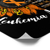 Sie flüstert zurück, ich bin die Storm Leukämie Aw Poster (Ecke)